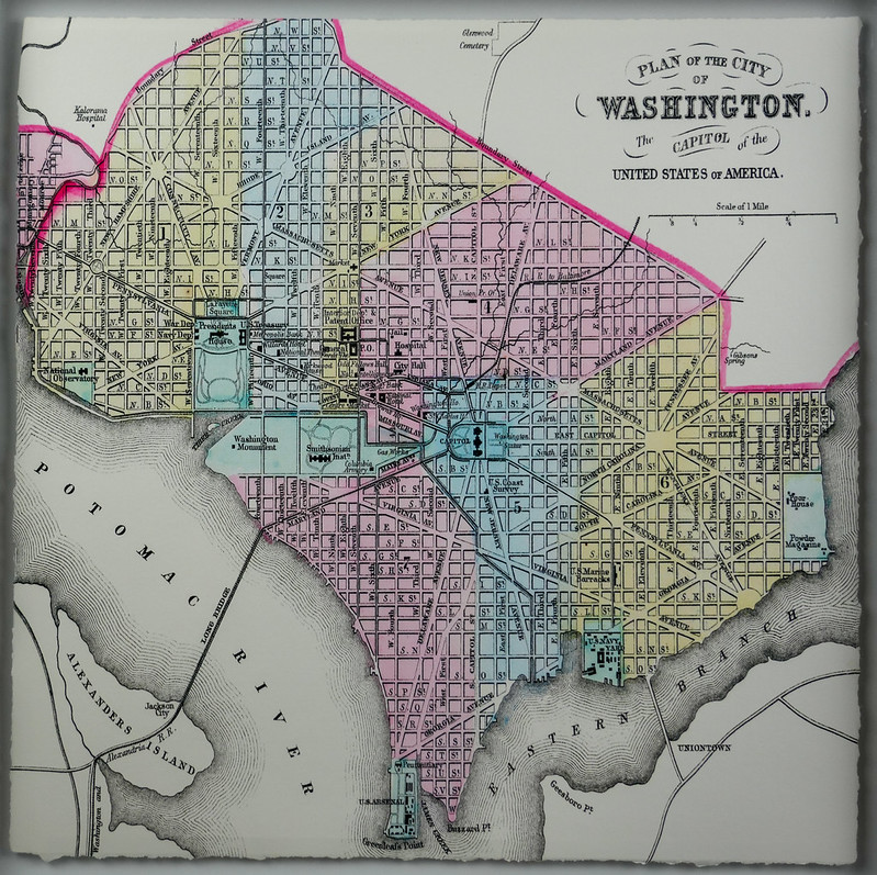 Map showing Columbia, Maryland location